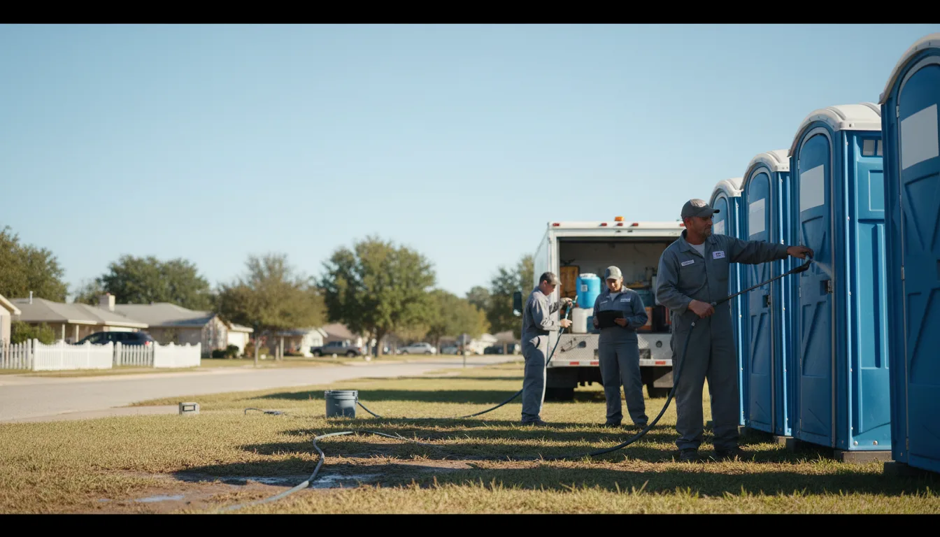 Long-Term Portable Toilet Rental in Uniontown, KS near me